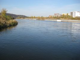 Vltava 6-Modřanský jez 21.10.08 (4).JPG